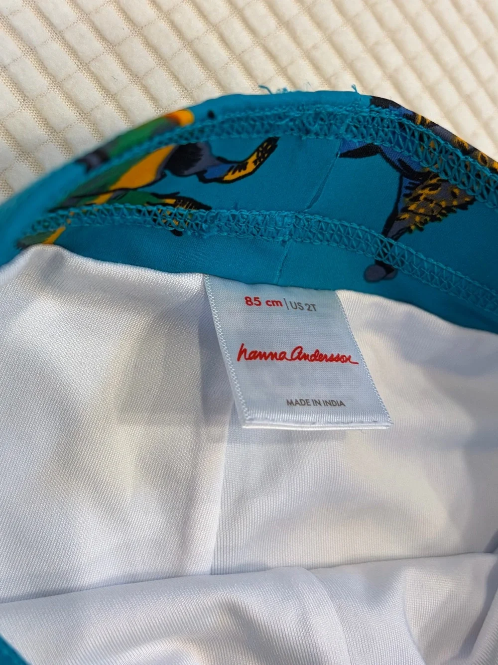 Hanna Andersson Dinosaur Print  lToddler Swim Shorts